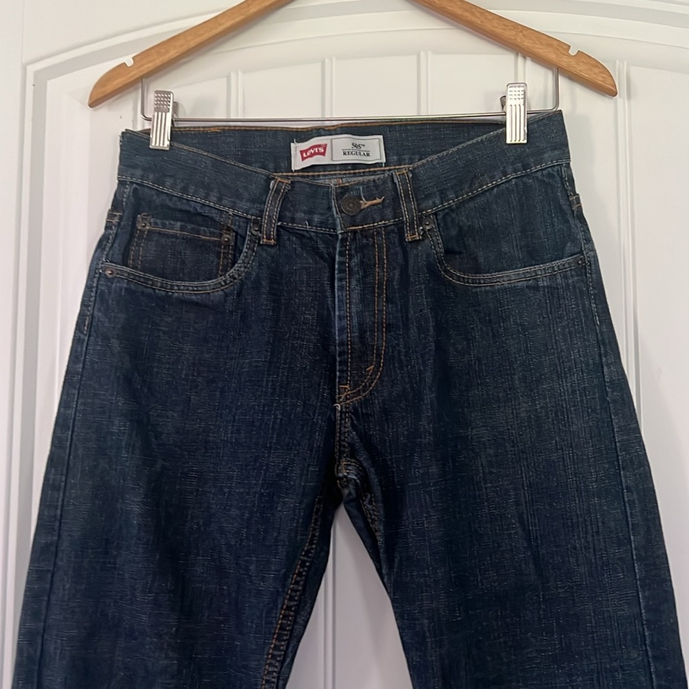 Levis 505 Regular Fit Boys Jeans Size 16